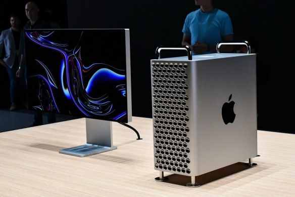 苹果电脑台式机（苹果全新设想机架势Mac Pro台式机上架）