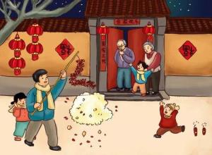 春节时放鞭炮的寄意是甚么