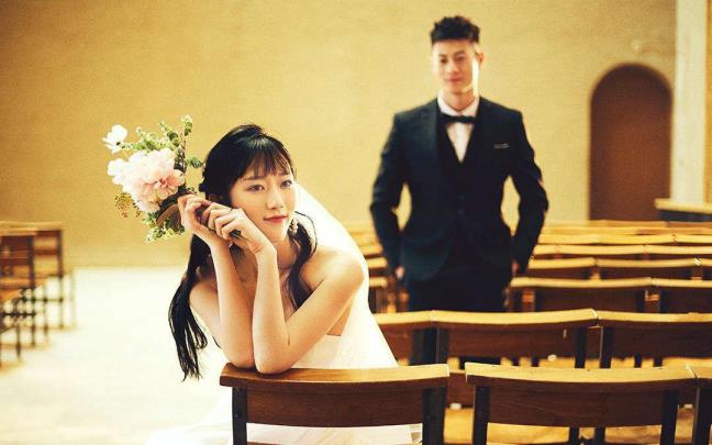 若何拍婚纱