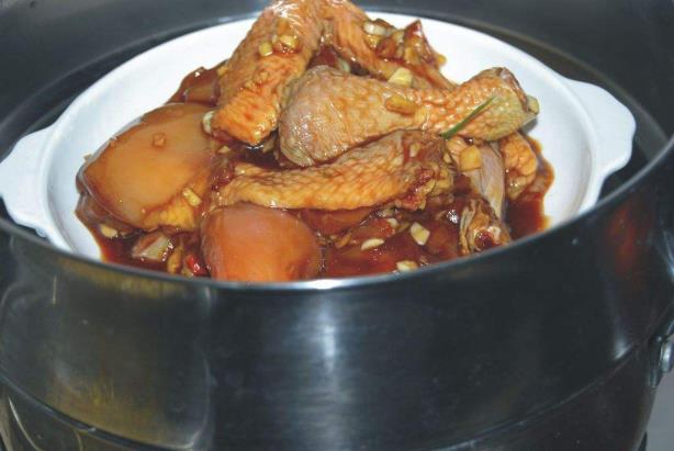 蒸全鸡的建造方式