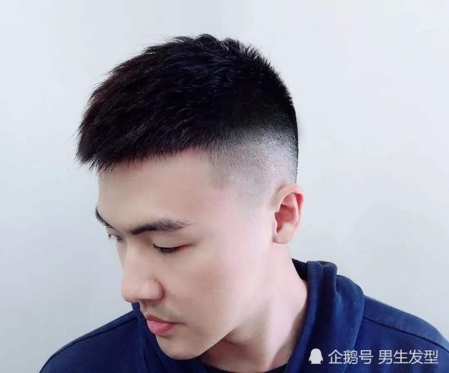 合适头发短男生的头型保举