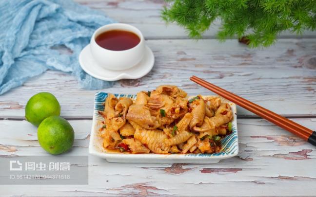 酸辣无骨凤爪的做法