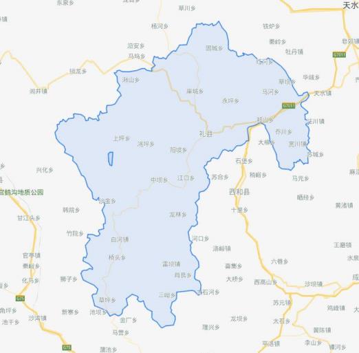 礼县是那里(礼县为甚么不属于天水)