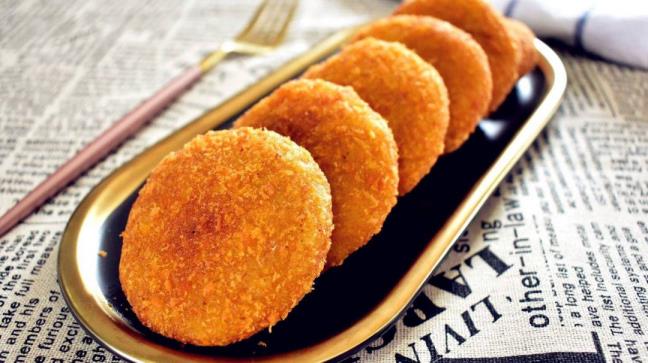 南瓜不加面粉的饼做法
