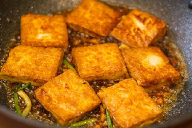 香煎豆腐的做法