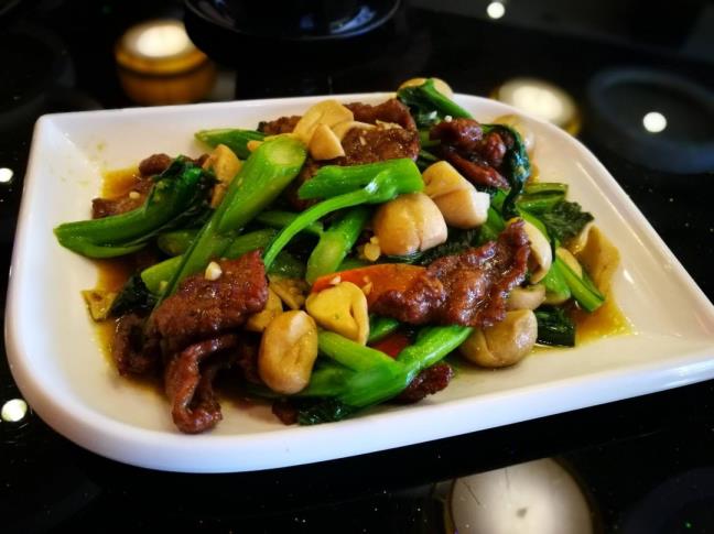 牛肉烧青莱怎样做