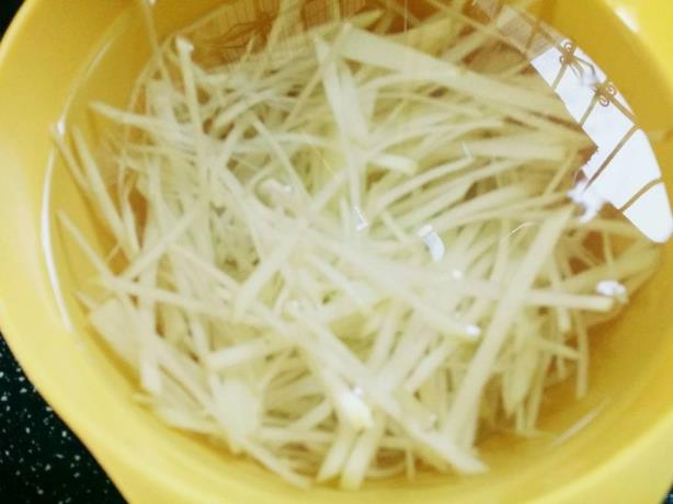 粗土豆丝如何做