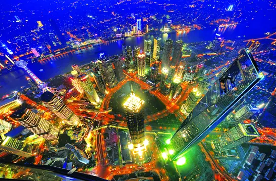 上海世博源阳光谷流光夜景到底几点开灯？这份时间表请收好🌃